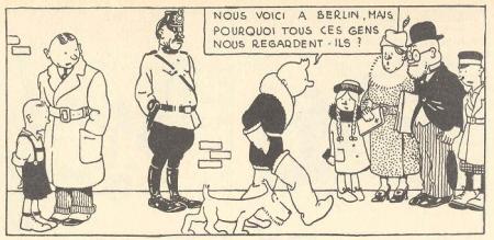 Tintin et la gent f�minine... ou :